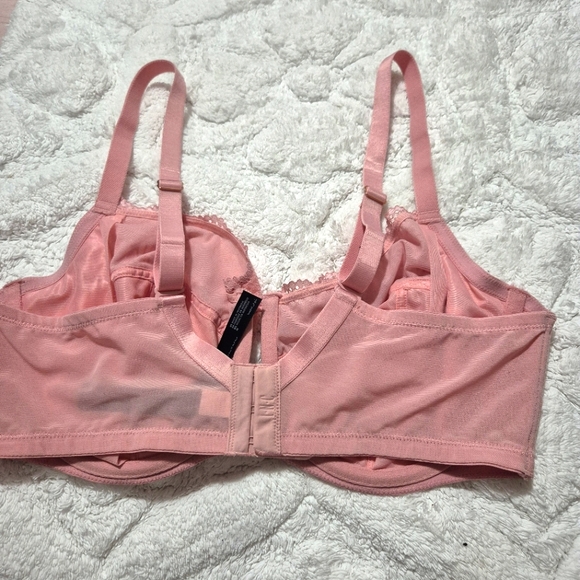 INC International Concepts Pink Underwire Lace Bra..:Size:38 DDD - Picture 4 of 8